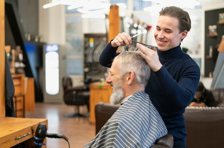 Hair Salon for elderly people